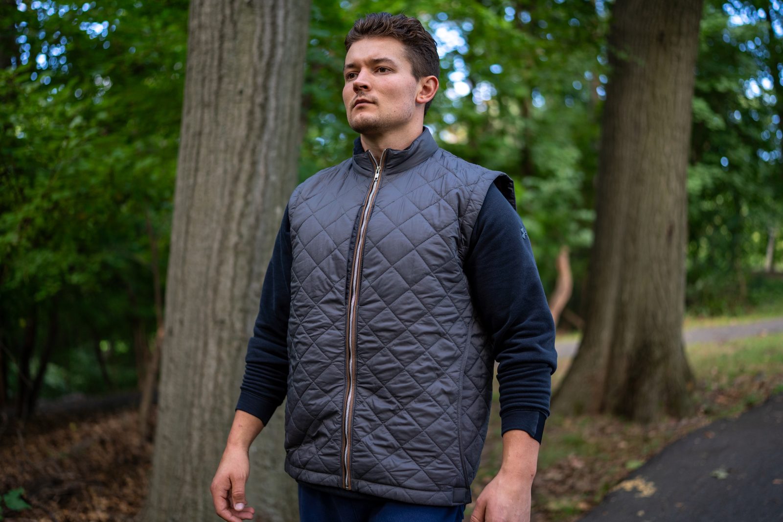 Greyman Vest — lifestyle