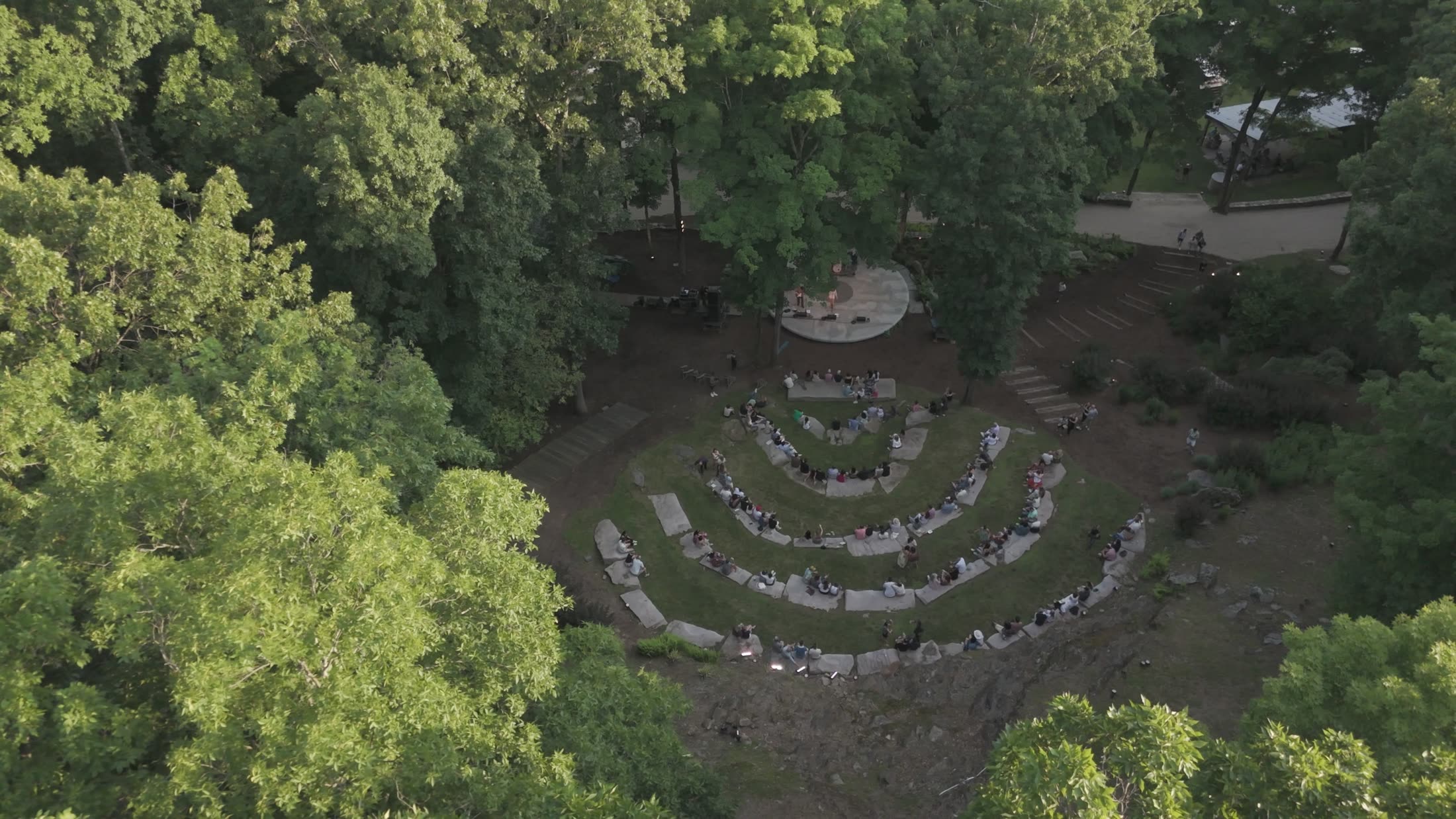 Spring Hill Arts Gathering — woodland amphitheater