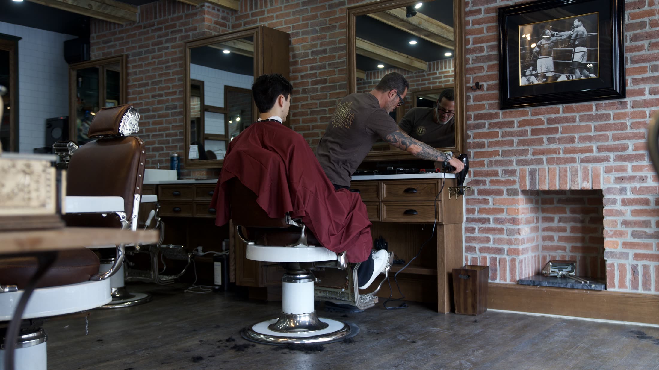 Tradesmen Barbershop — Tradesmen Barbershop — a launch shoot that became the website