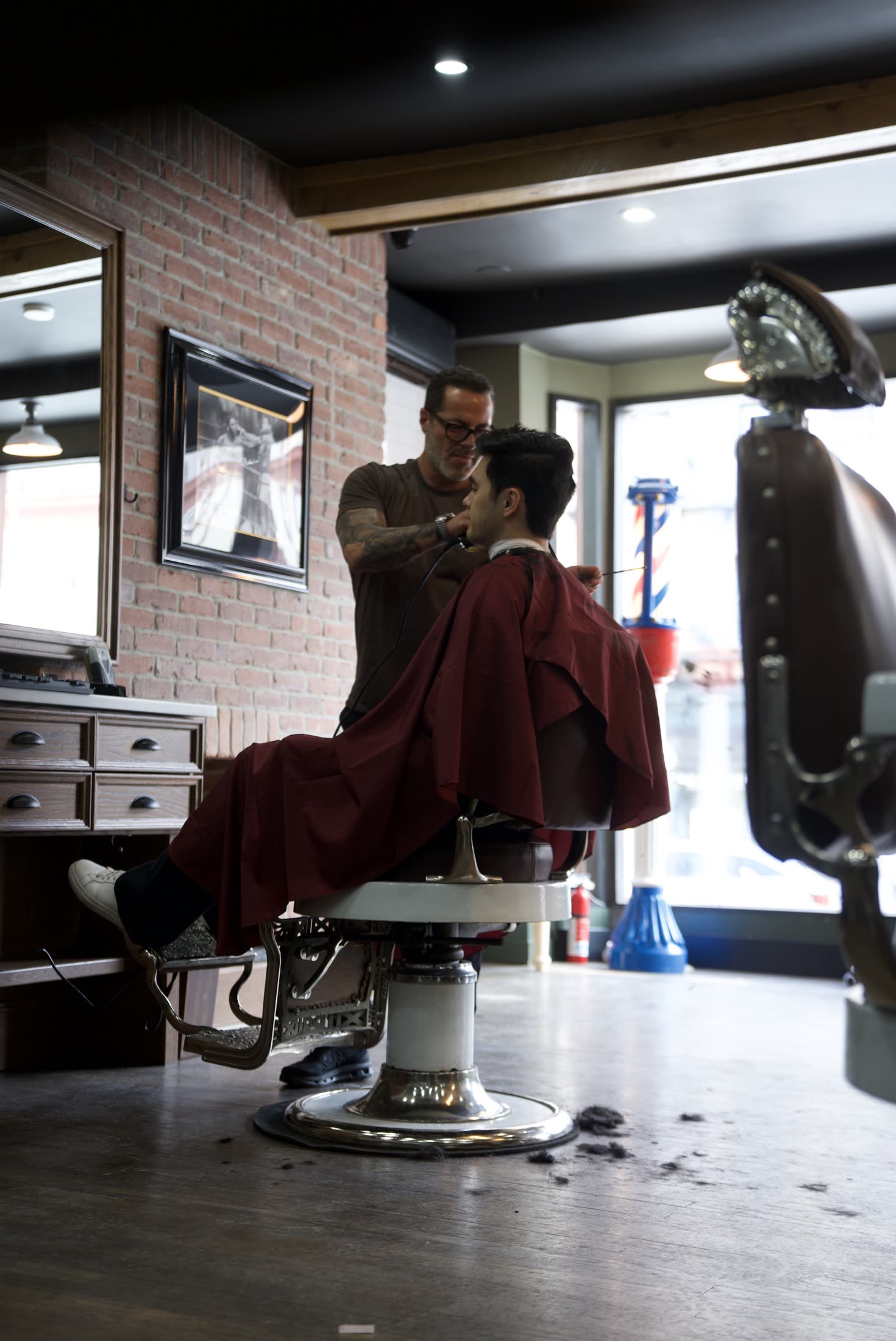Tradesmen Barbershop — vintage interior